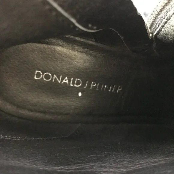 Donald J Pliner Couture Swift gold Metallic Ankle Boots size 7.5 - Picture 14 of 15